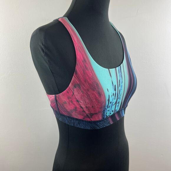Lululemon Energy Bra Electrobeam Multi Stretch Sweat-Wicking Lightweight Size 4 - Picture 3 of 7